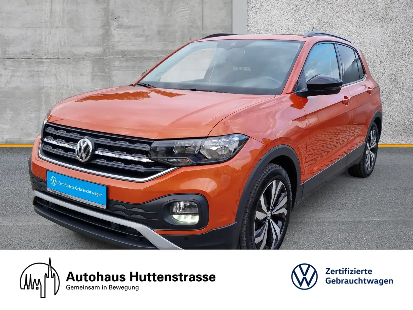 Volkswagen T-Cross 1.0 TSI Life Navi ACC 17 Zoll Alu Oranje - 1