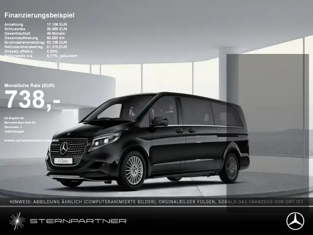 Mercedes-Benz V 300 d AVANTGARDE Extralong Leather+8-Seats