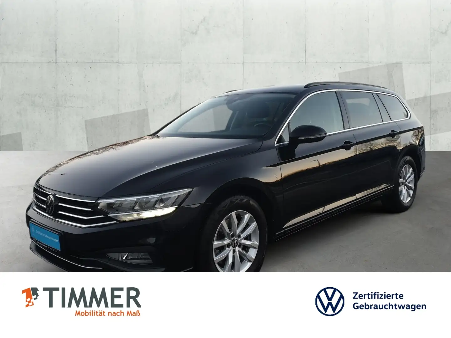 Volkswagen Passat Variant 2.0 TDI BUSINESS +LED +ACC +RKAM +NAVI +SHZ +ALU Schwarz - 1
