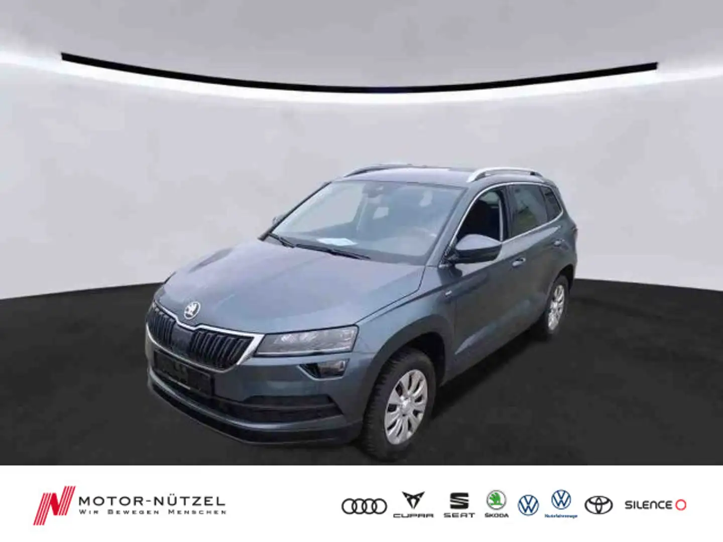 Skoda Karoq 2.0 TDI 4x4 DSG CLEVER LED+NAVI+STDHZG+AHK Gris - 1