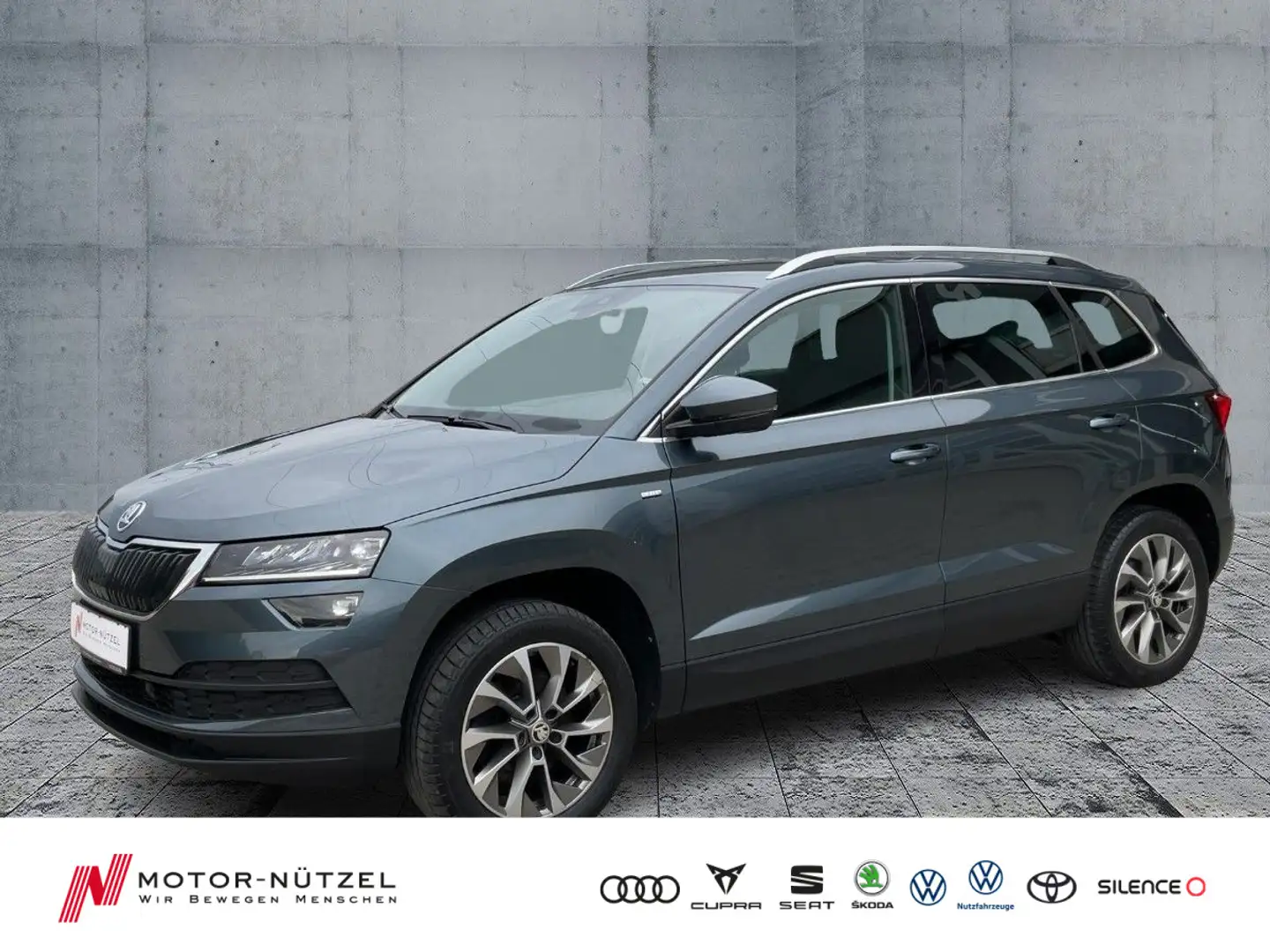 Skoda Karoq 2.0 TDI 4x4 DSG CLEVER LED+NAVI+STDHZG+AHK Grau - 1