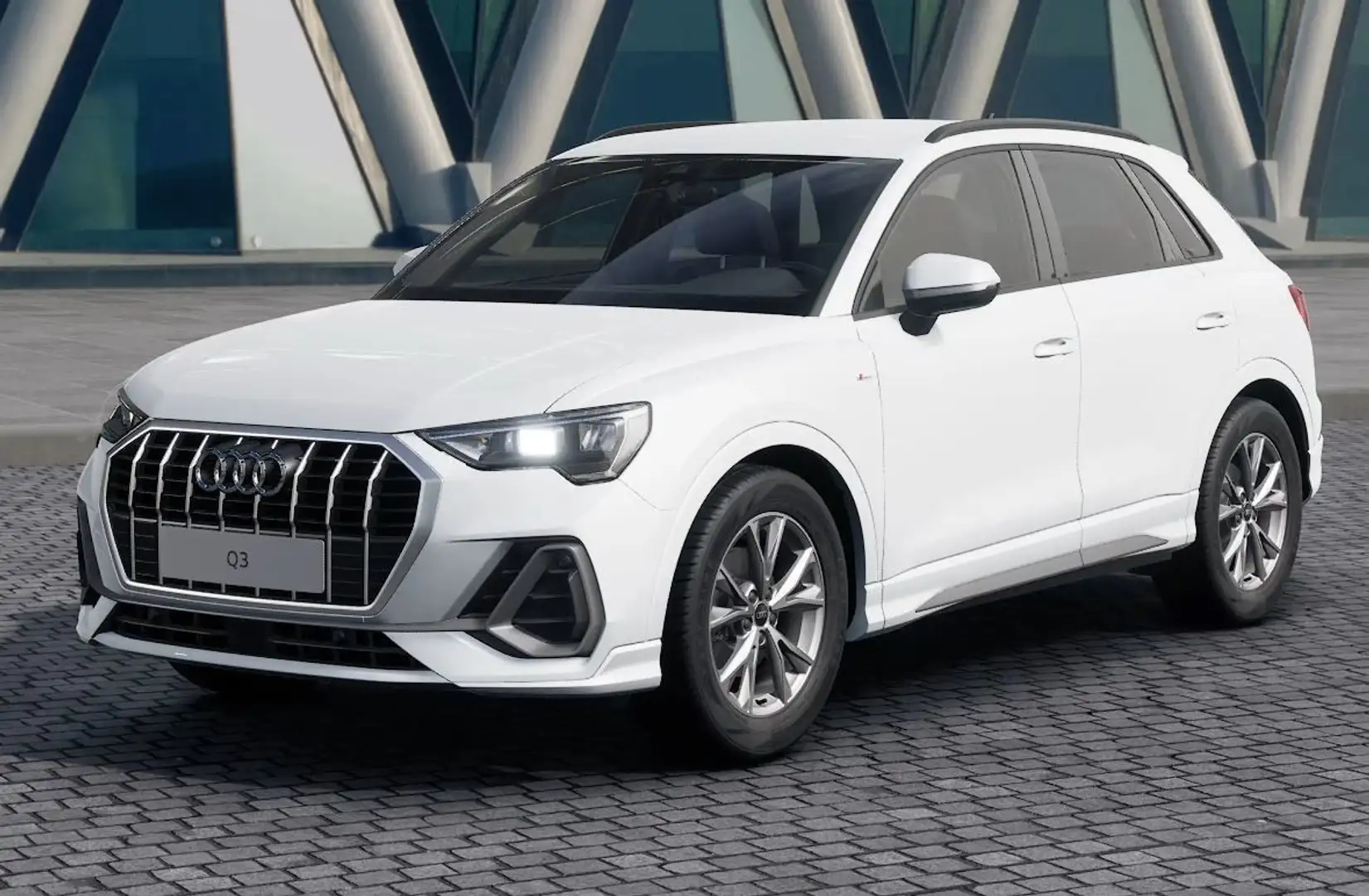 Audi Q3 35TDI S-tronic S LINE NAV+ KAMERA ACC VC Weiß - 1