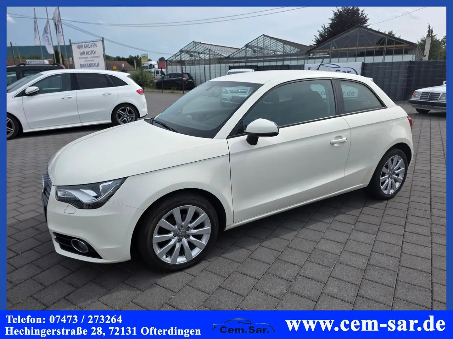 Audi A1 *Bi-Xenon*LED-Tagfahrlicht*AUX*Alu-Felgen*+++ Blanc - 2