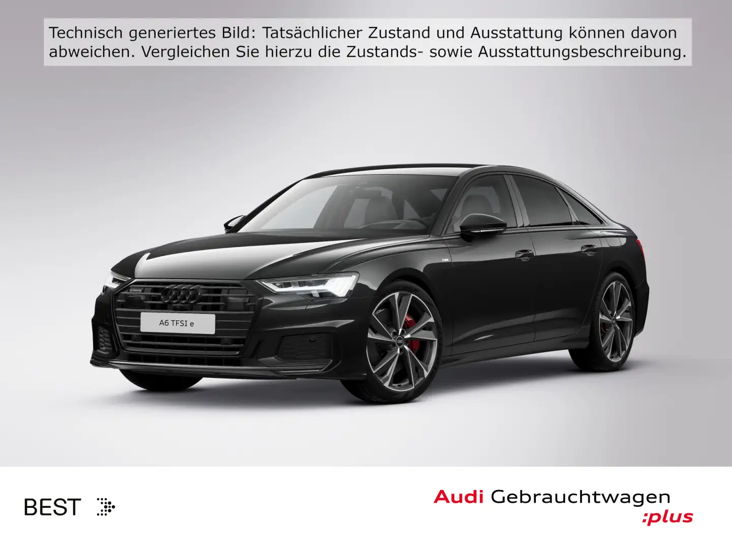Audi A6 sport 55 TFSI e qu. HUD*B&O*Assist Schwarz - 1