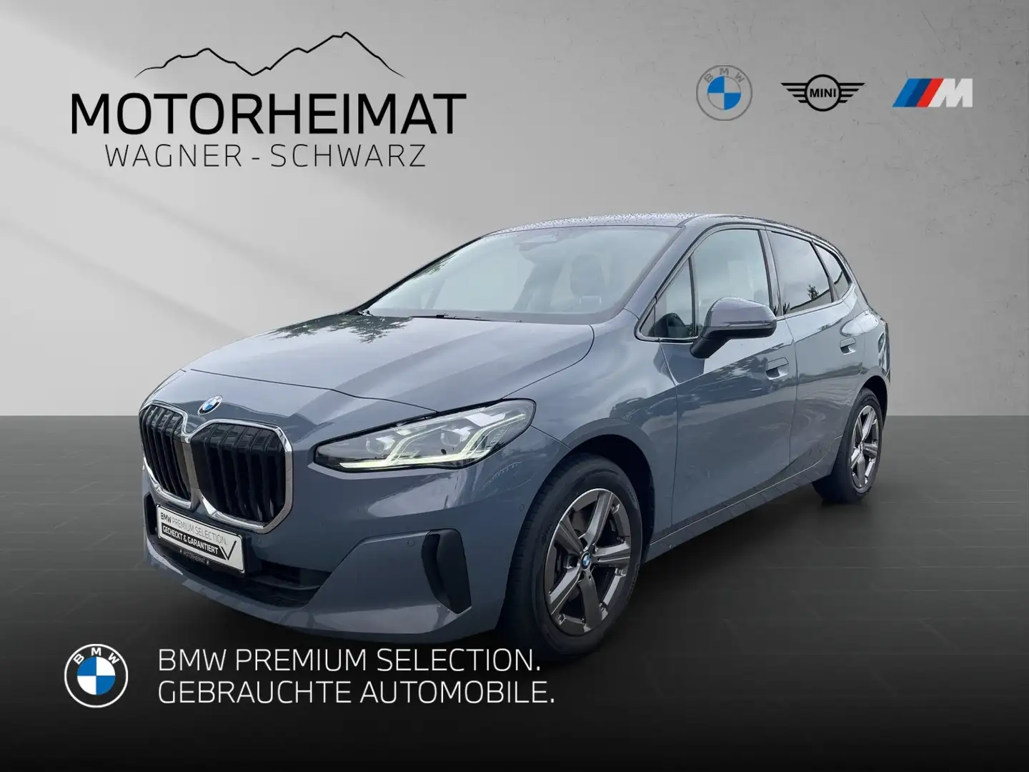 BMW 216 i Active Tourer Aut. RFK AHK AdapLED Sonnenschutzv Gris - 1
