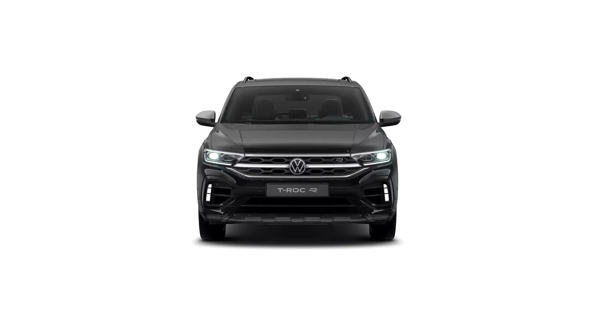 Volkswagen T-Roc R TSI DSG 4M *PANO*IQ-L*ACC*NAV*R-CAM*SHZ* Schwarz - 2