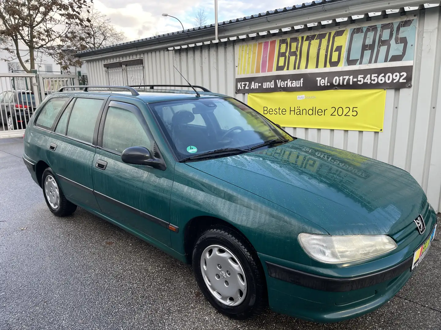 Peugeot 406 406 Break Esplanade **1.Hand** TÜV 07/26 Grün - 2