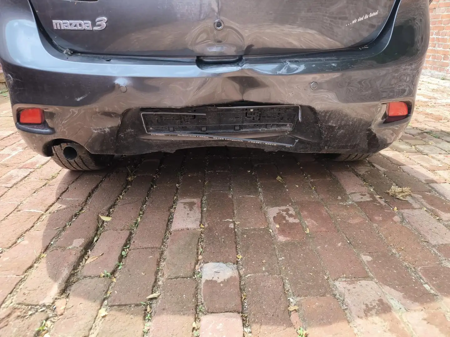 Mazda 3 Kenko 1.6 16V Heckschaden Noir - 2