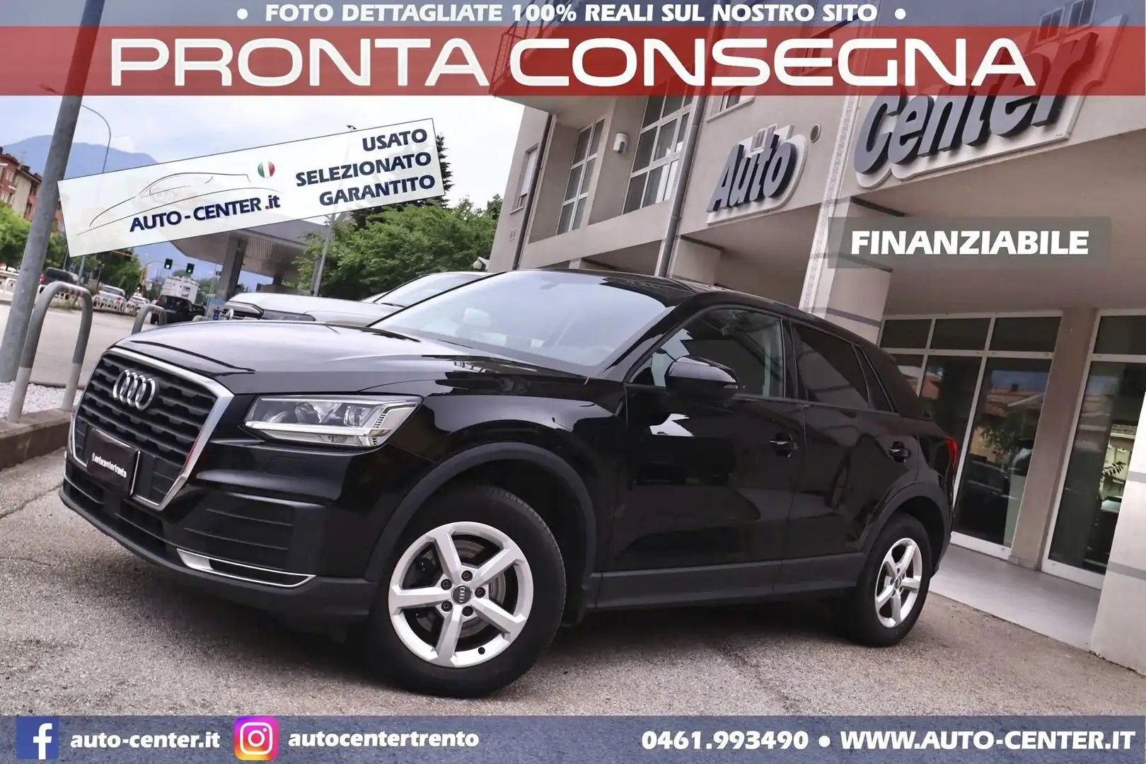 Audi Q2 1.4 TFSI 150CV MANUALE *LED *Carplay Schwarz - 1