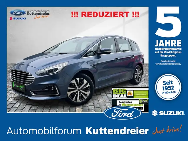 Ford S-Max Titanium Leder Navi Kamera AHK Voll-LED SHZ