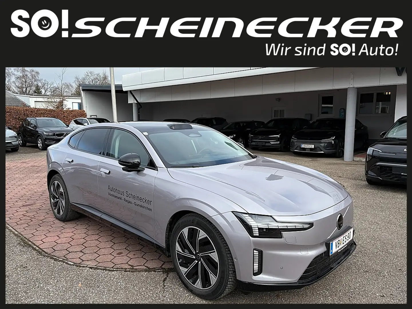 Volvo ES90 Single Motor Extended Range 92kWh Ultra Silber - 1