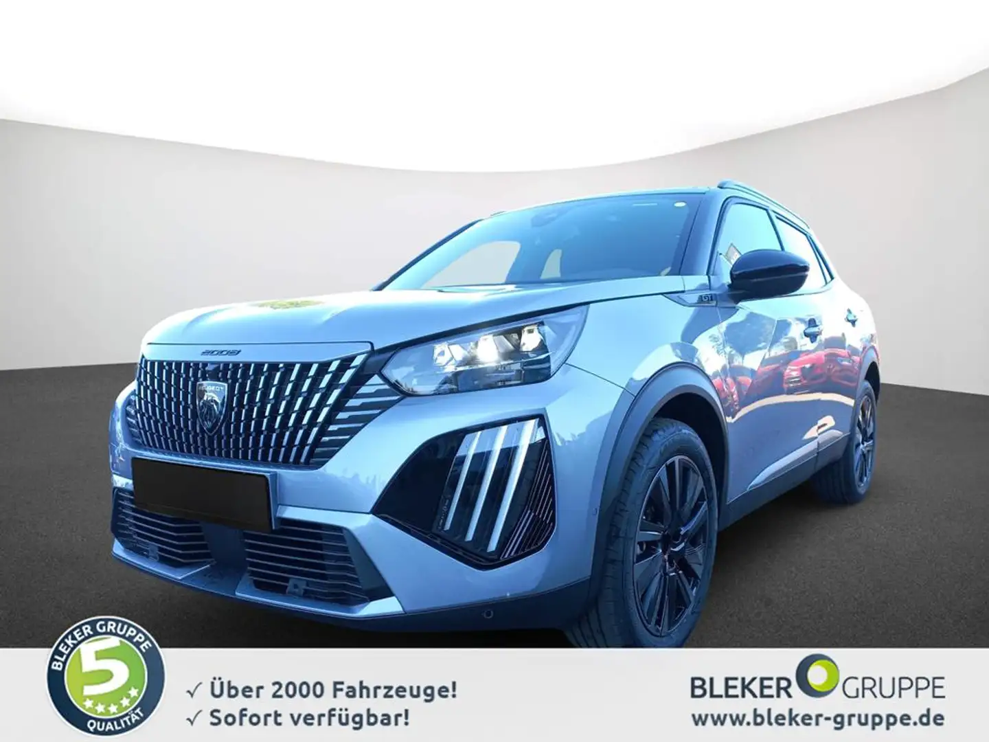 Peugeot 2008 GT HYBRID 145 e-DSC6 Zilver - 1