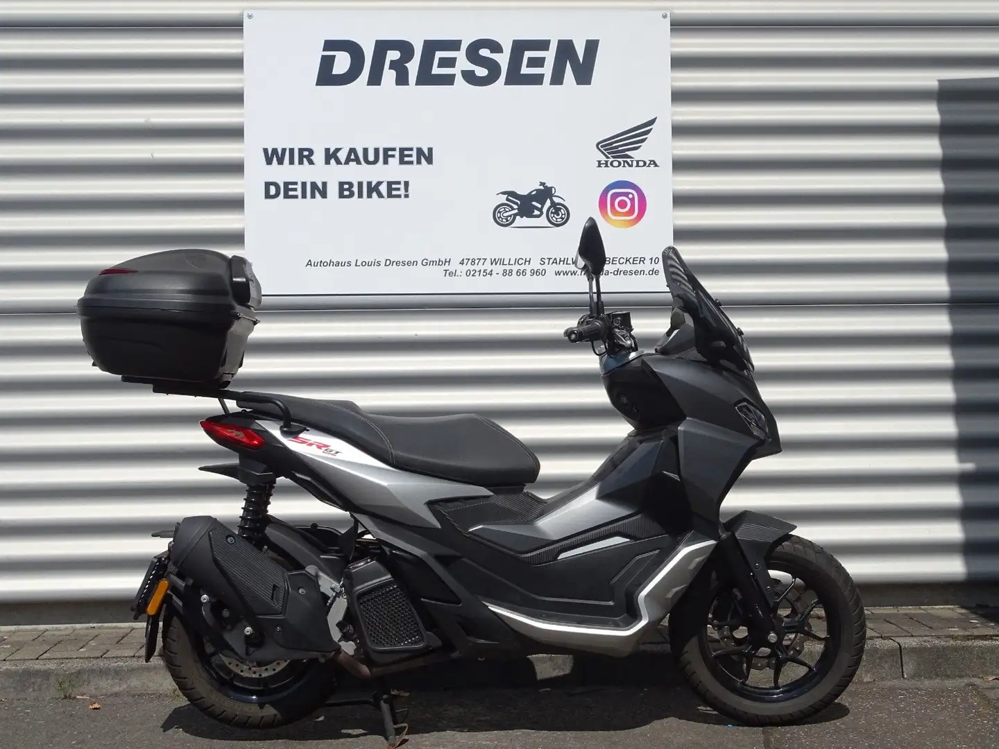 Aprilia SR GT 125 ABS * 1. Hand * Topcase * Argent - 1
