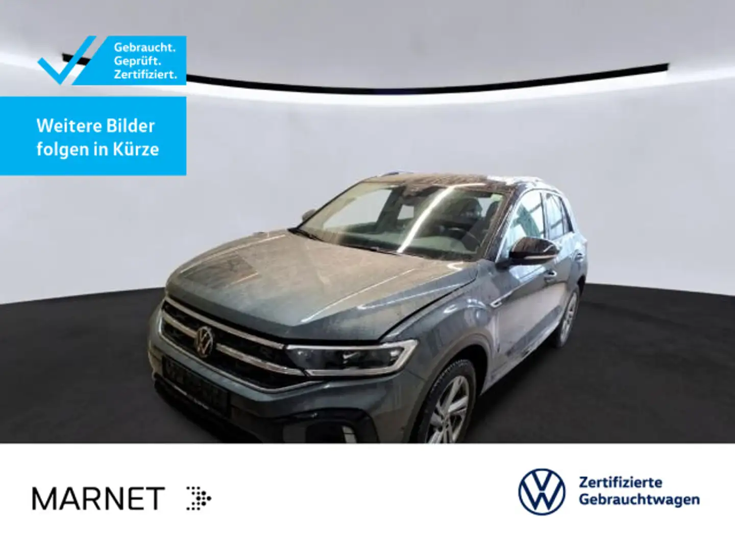 Volkswagen T-Roc 1.0 TSI R-Line *Navi*Kamera*SHZ*LED+*Sport Grau - 1
