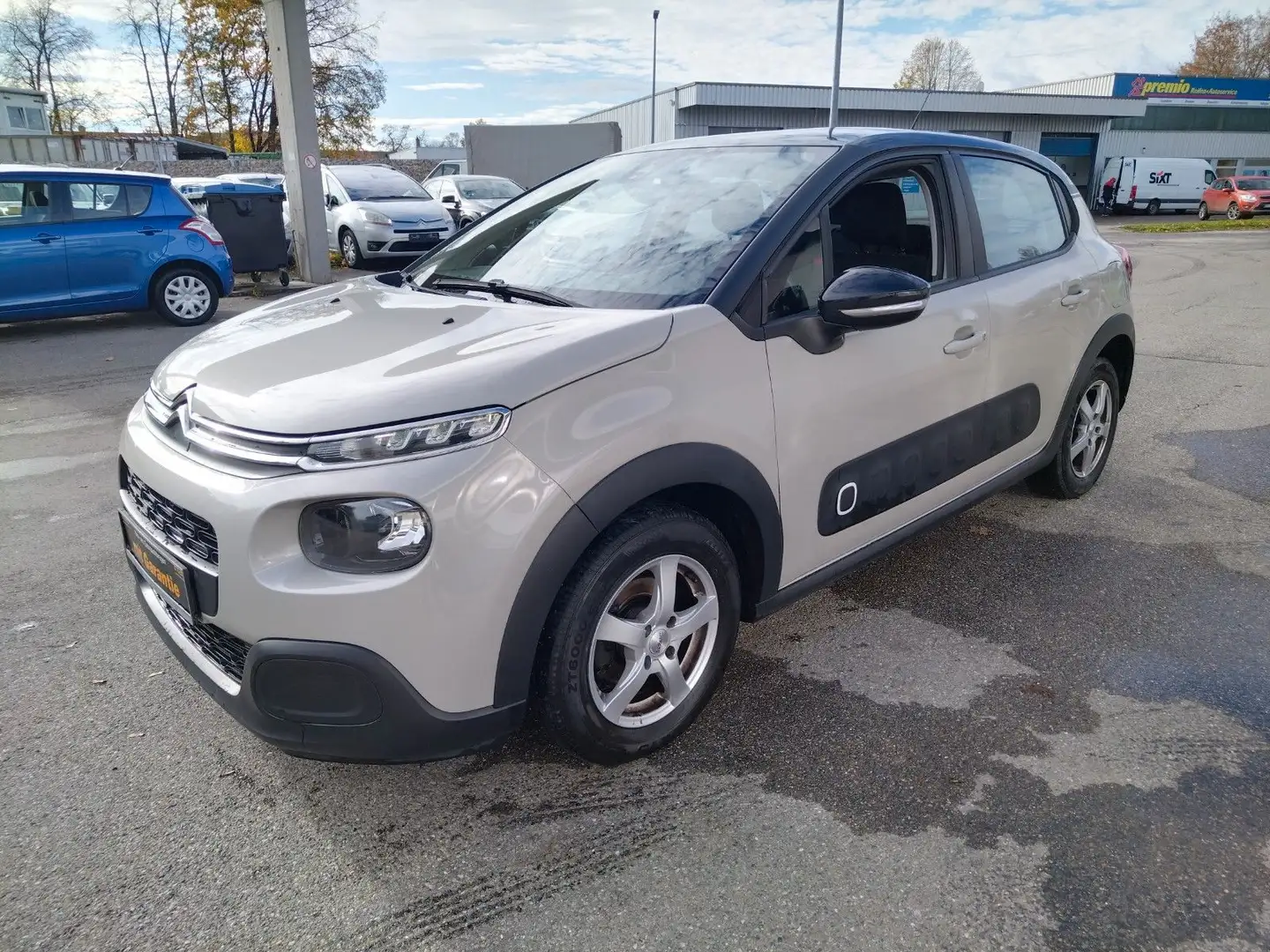 Citroen C3 Feel+TÜV/12/2026+GARANTIE+KLIMA+SHZ+PDC+EU 6 Beige - 2