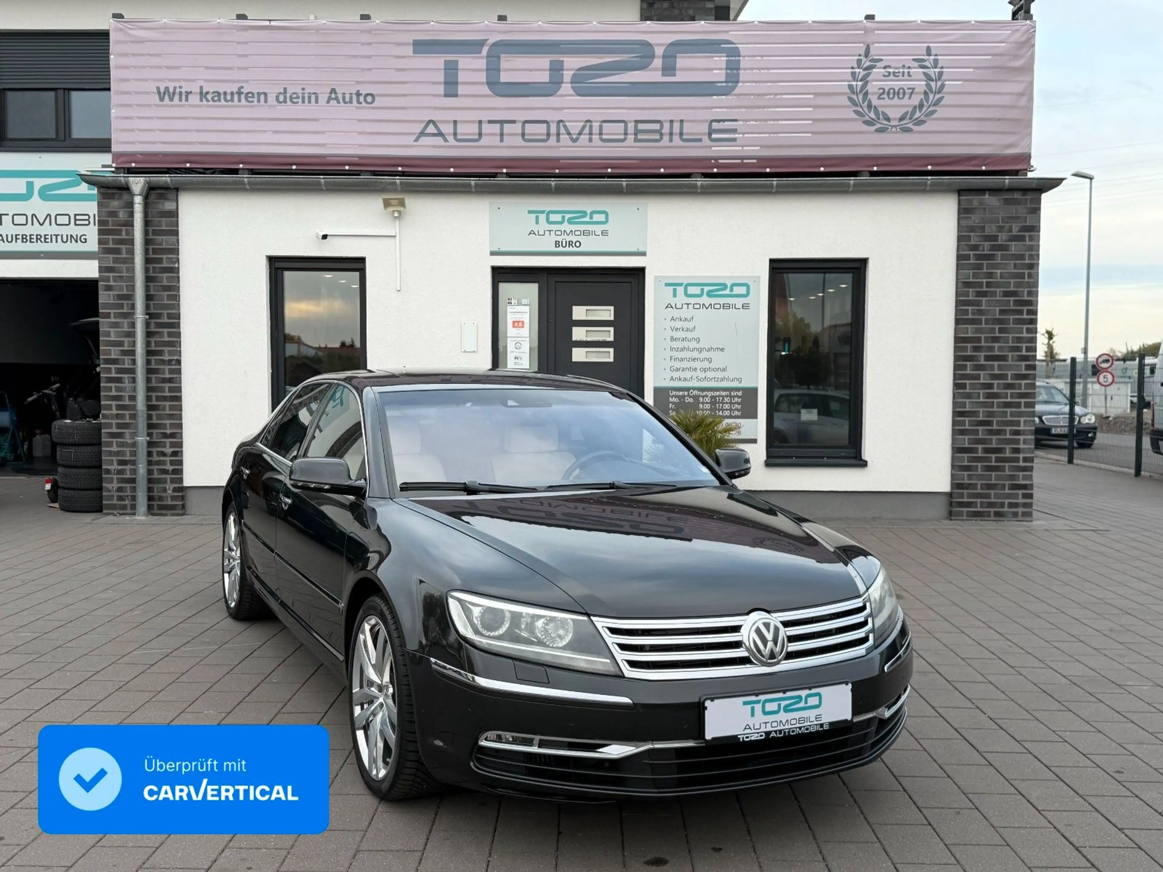 Volkswagen Phaeton V6 4Sitze lang Exclusive*VOLL*VW-SCHECK*