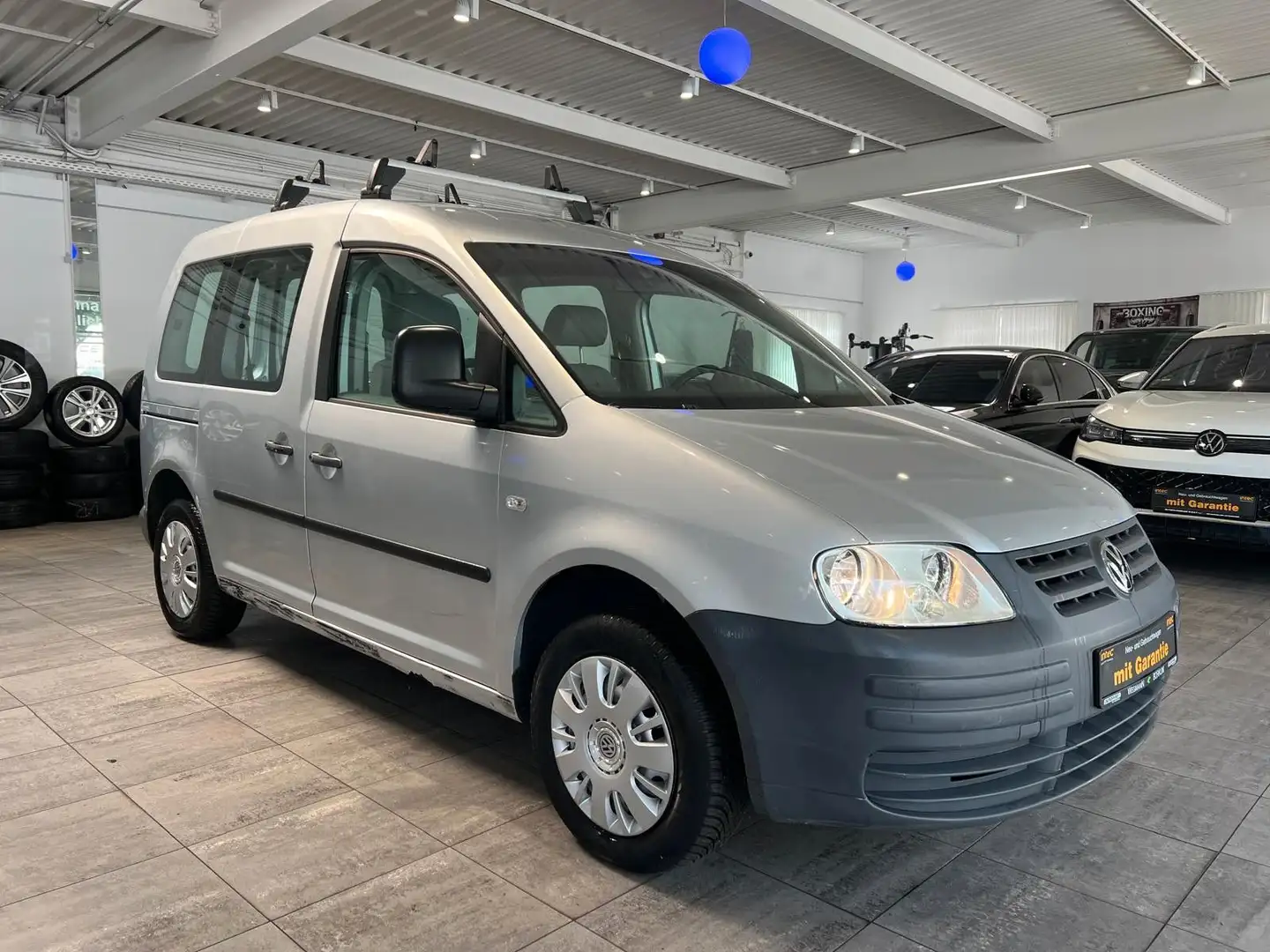 Volkswagen Caddy 1,9 TDI Life  Mixto *KEIN TÜV ! Srebrny - 1