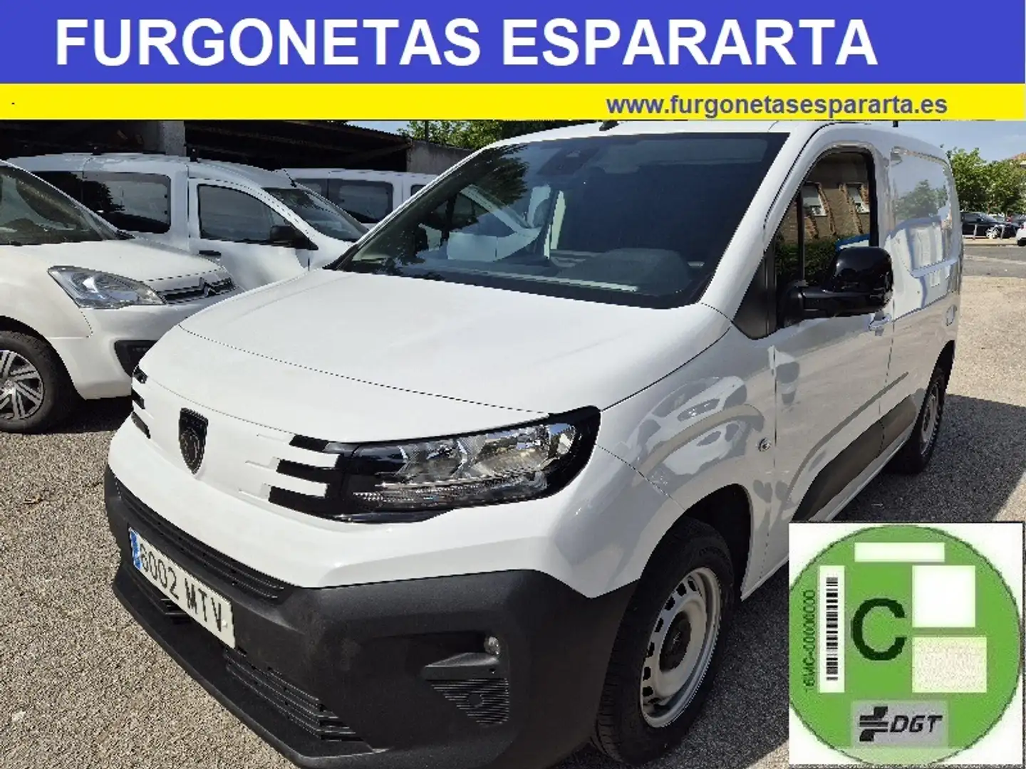 Peugeot Partner 1.5 BlueHDI S&S Standard 600kg 100 Blanco - 1