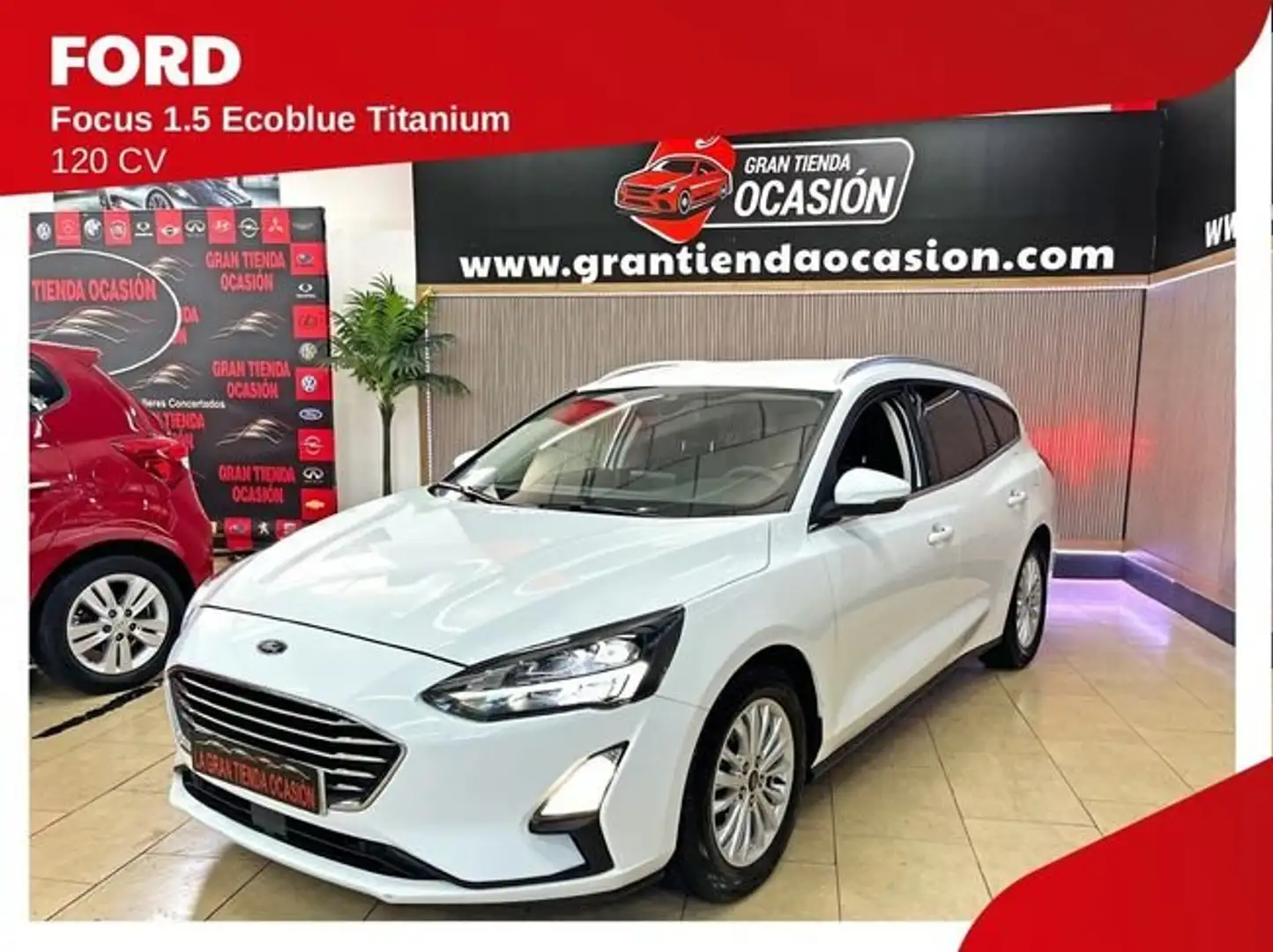 Ford Focus Titanium Blanco - 1