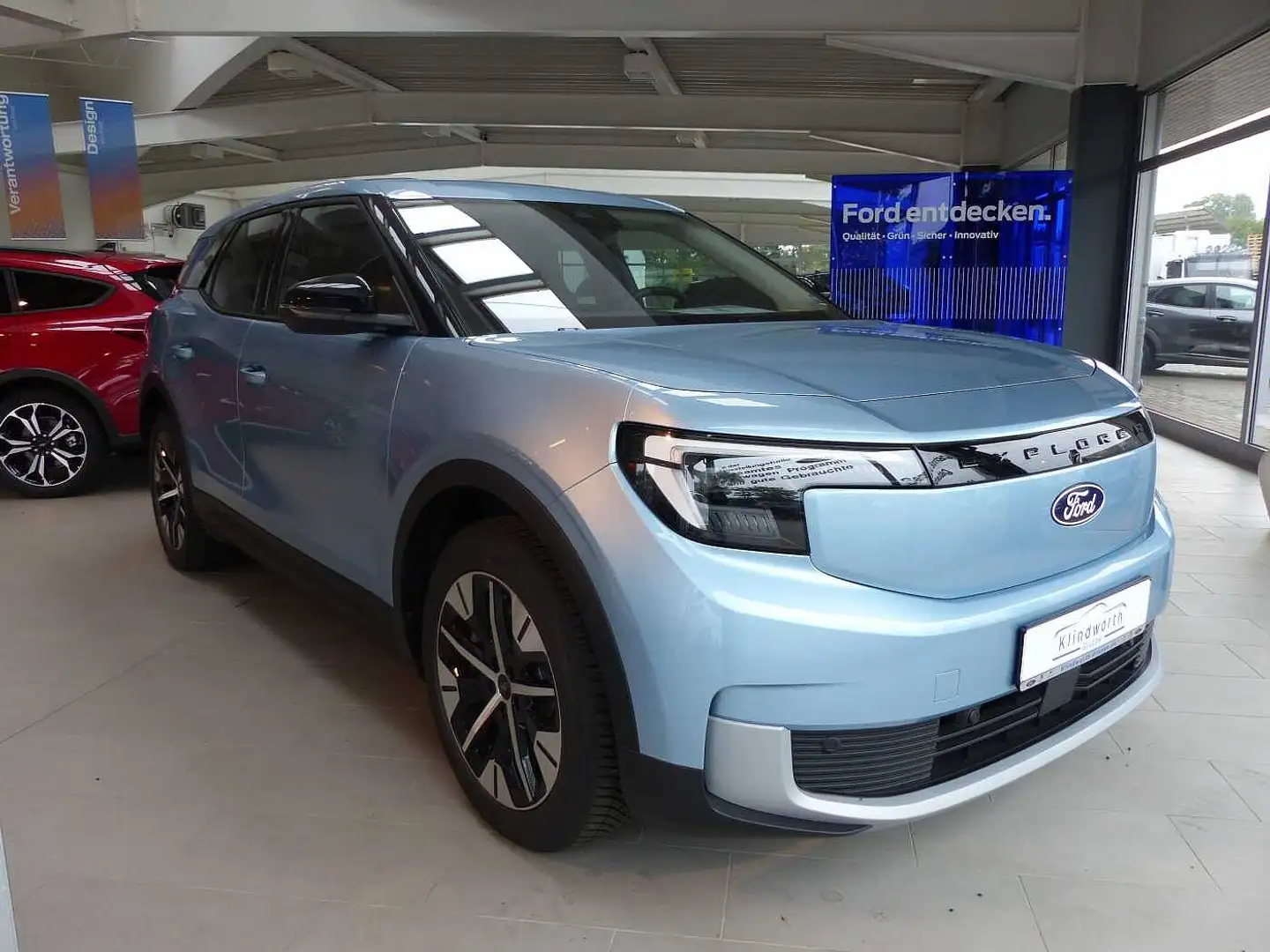 Ford Explorer BEV RWD 77kWh Fahrerassistenz-P. , AHK Blau - 2
