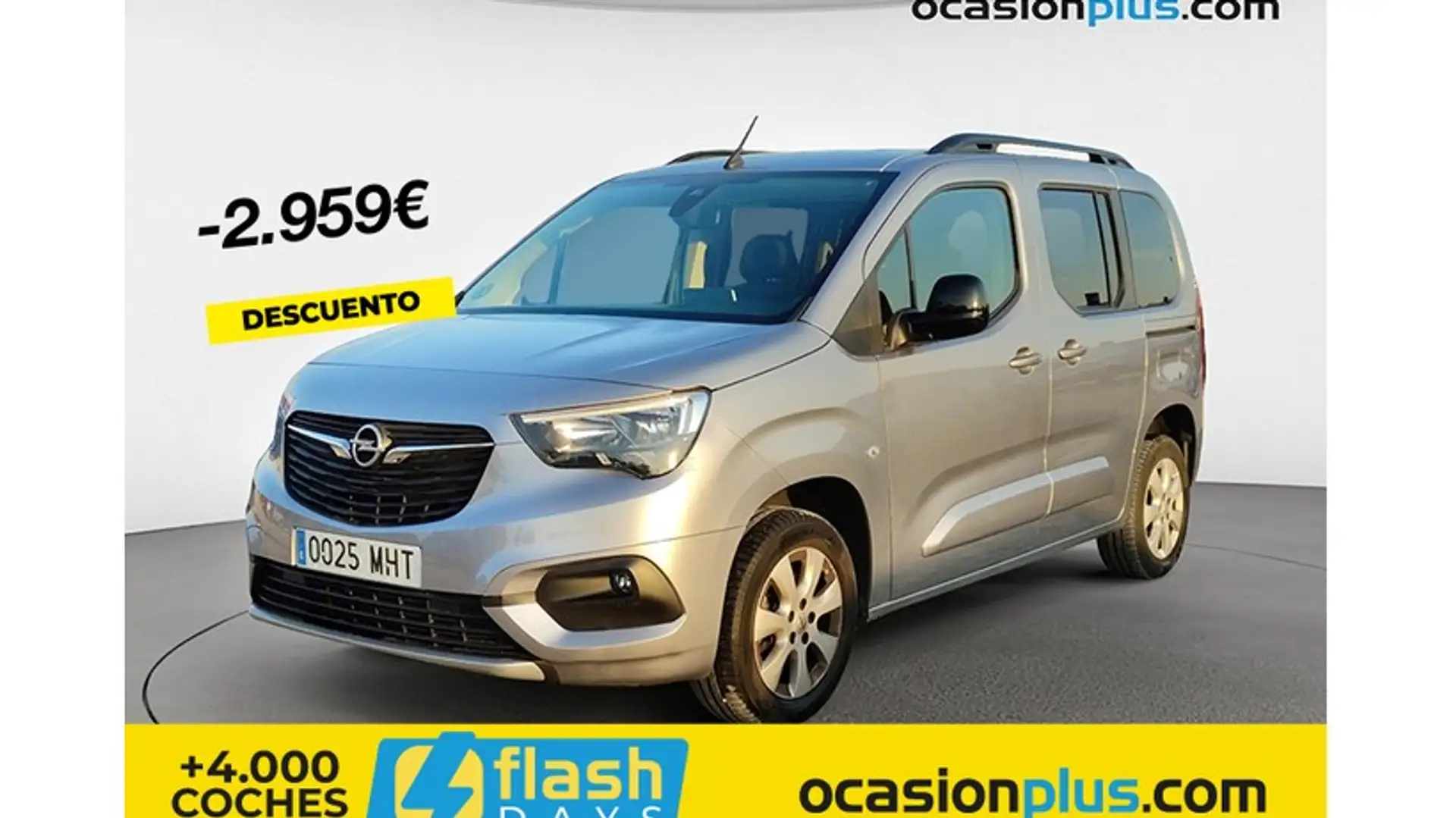 Opel Combo Life 1.5TD S/S Elegance Plus L 100 Gris - 1
