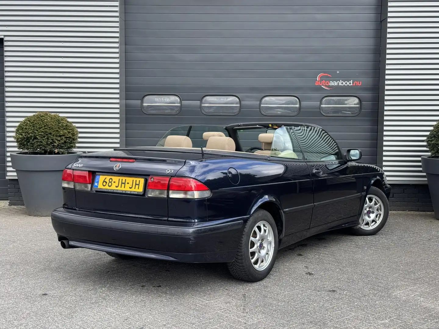Saab 9-3 Cabrio 2.0 Turbo S | Airco | Lederen Bekleding | L Blauw - 2