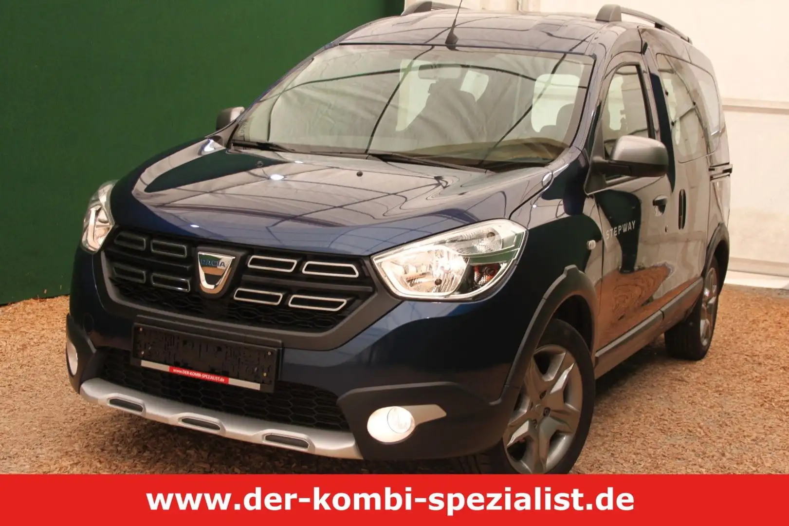 Dacia Dokker Stepway 1.6/ Navi/ Kamera/ PDC/ nur 49tkm Azul - 1