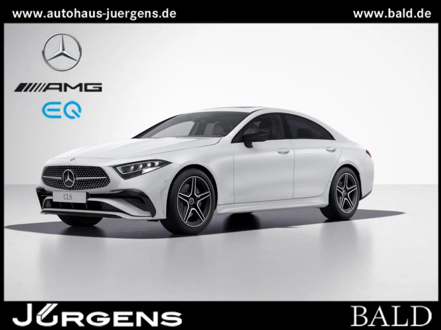 Mercedes-Benz CLS 300 d 4M AMG-Sport/LED/360/SHD/Night/Distr Weiß - 1