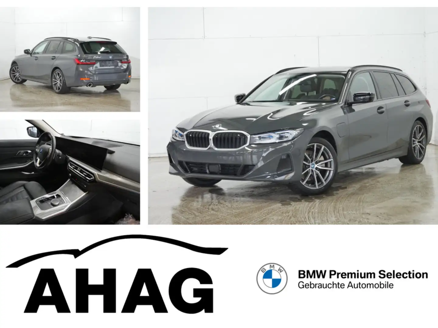 BMW 330 e xDrive Touring Automatic Innovationsp. AHK Grau - 1