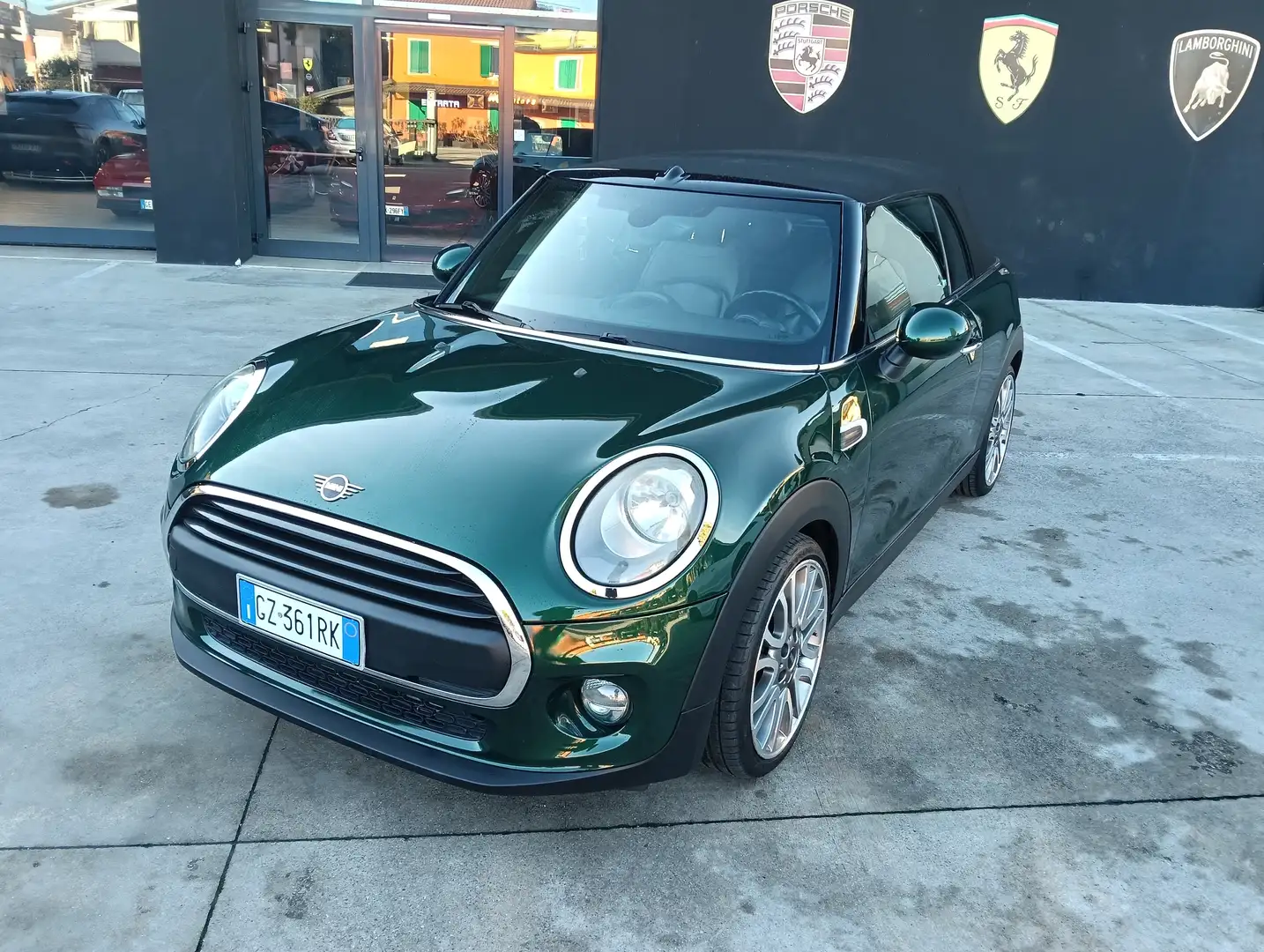 MINI Cooper Cabrio 1.5 Boost AUTO 136CV full pelle, navy, bbs "18 Vert - 1