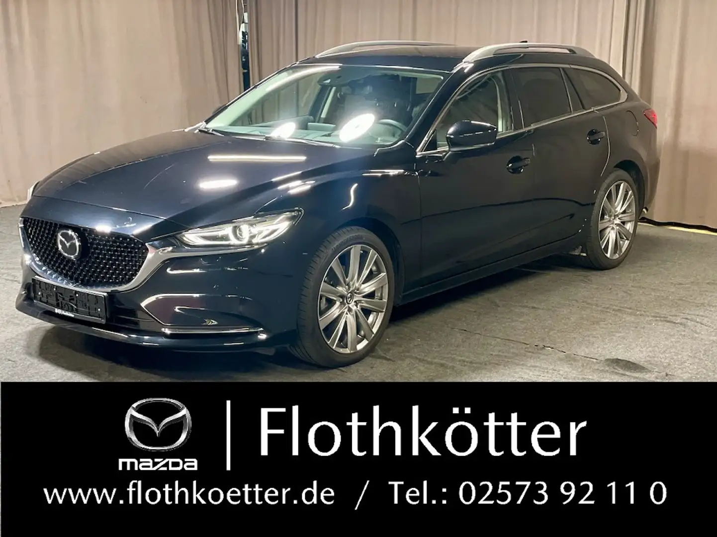 Mazda 6 165PS EXCLUSIVE-LINE*LEDER-S*BOSE Nero - 1