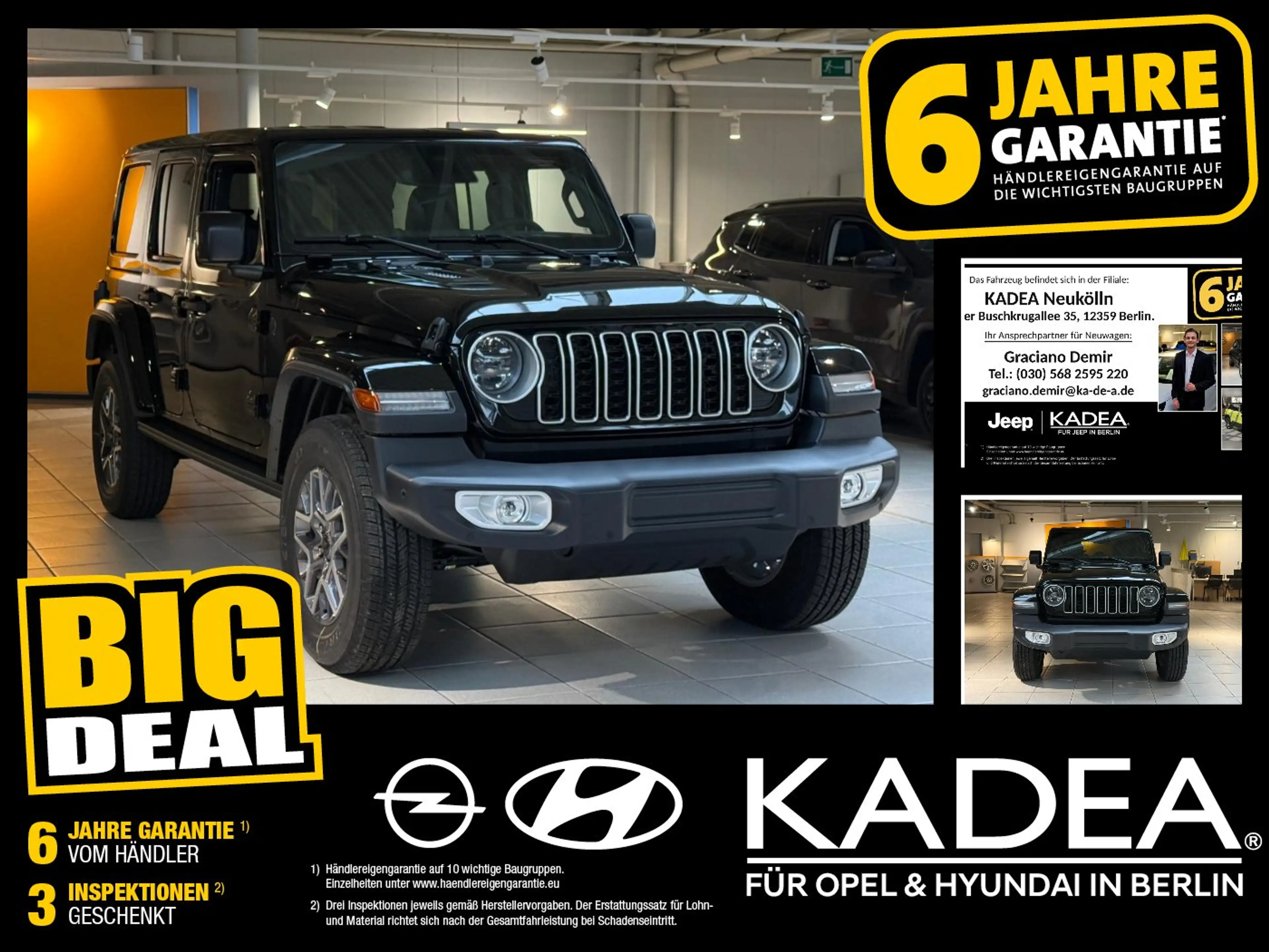 Jeep Wrangler ACC+LED+Navi+Allwetterreifen