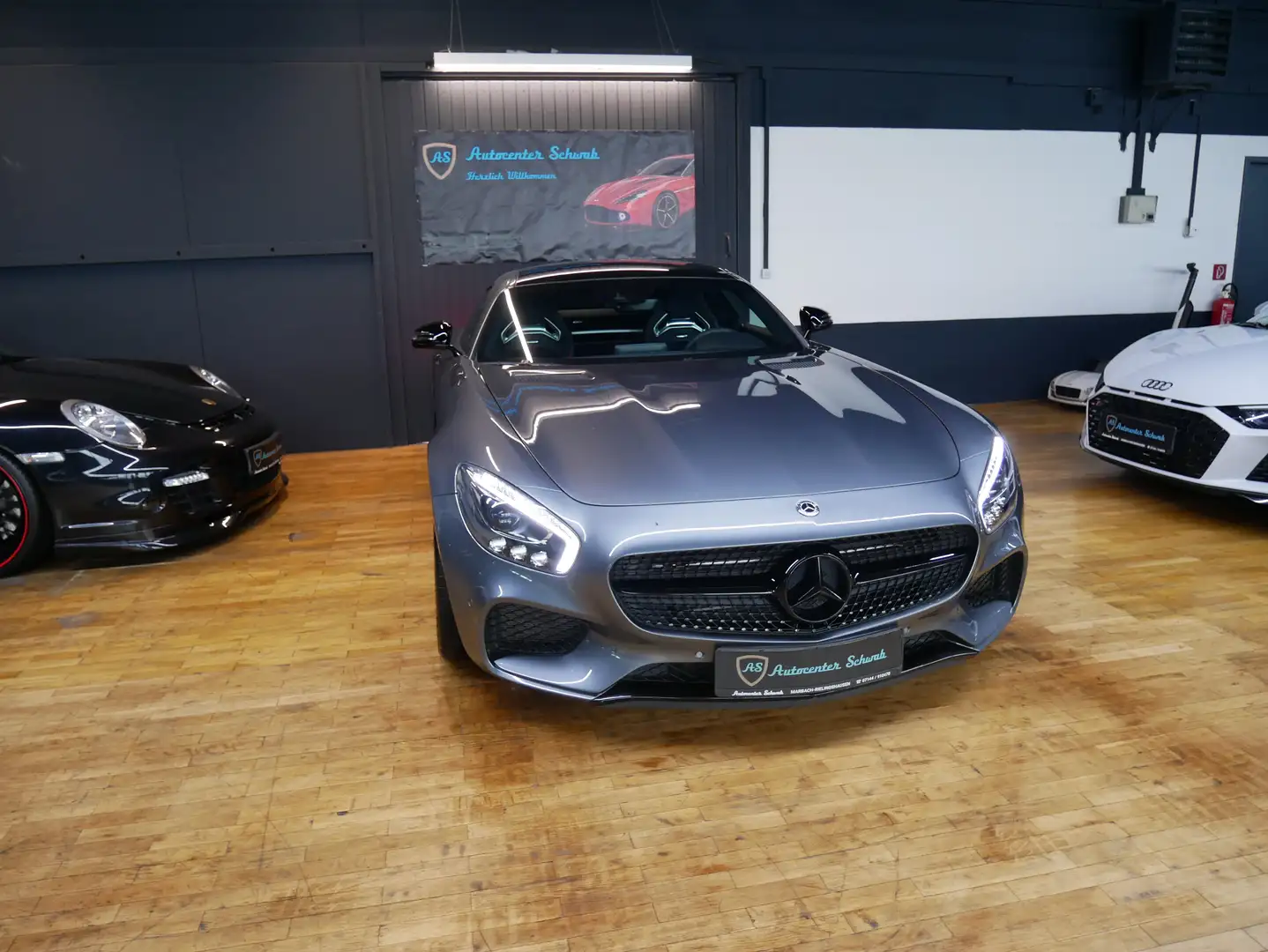 Mercedes-Benz AMG GT S Coupe-PERFORMANCE-PANO-SPORT AGA Gris - 1