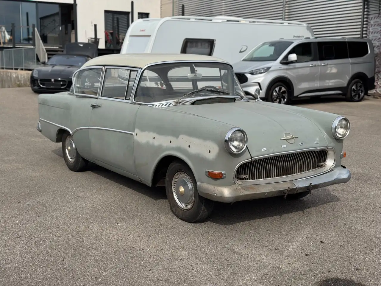Opel Rekord P1 | Pappbrief, foto 2