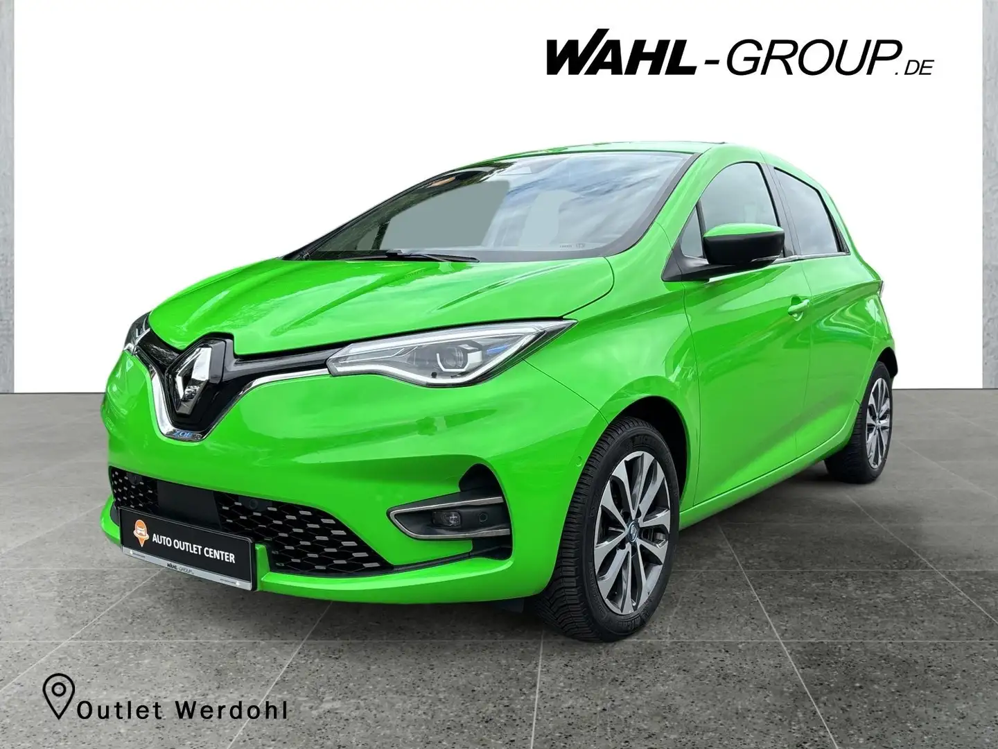 Renault ZOE INTENS*BATTERIEMIETE*LED*KAMERA*NAVIGATION* Vert - 1