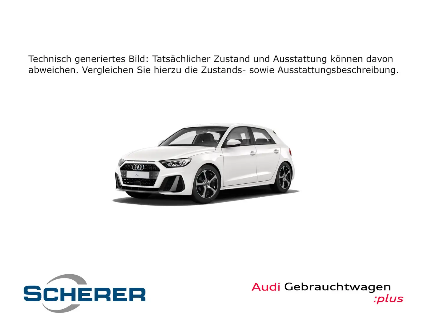 Audi A1 S line 35 TFSI S tronic LED NAVI EP Bianco - 1