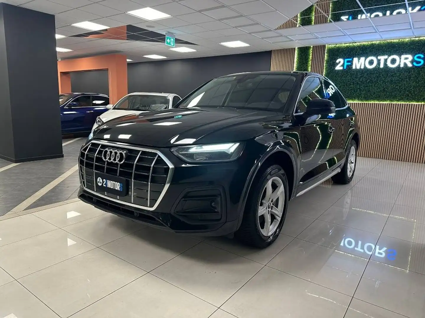 Audi Q5 40 2.0 tdi mhev 12V Business Advanced quattro s-tronic Nero - 2
