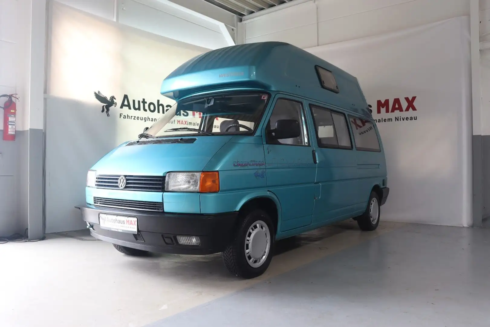 Volkswagen T4 California Syncro~Hochdach~4x4~1.Hand Vert - 1