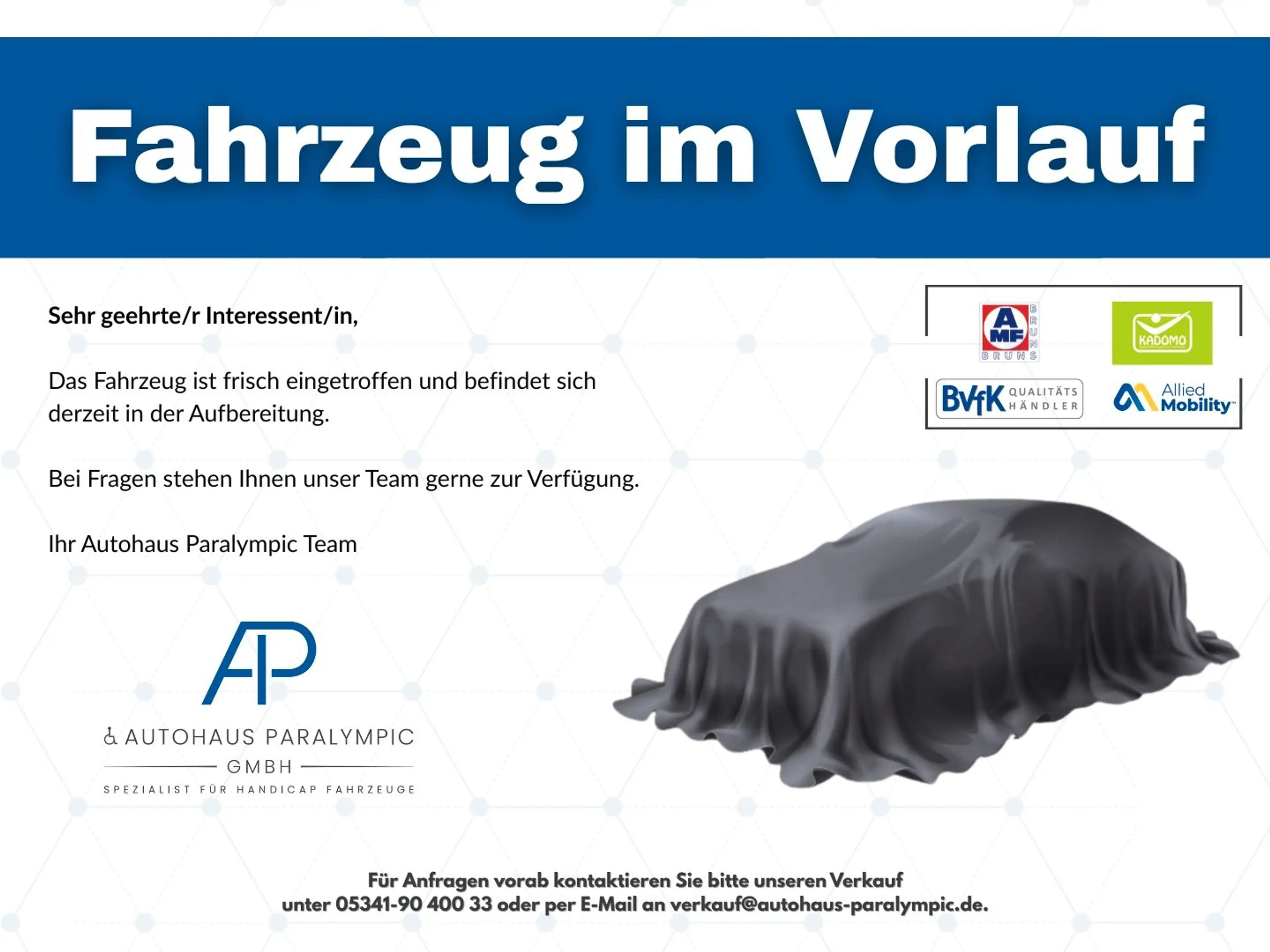 Citroen Berlingo 1.5  Feel XL Behindertengerecht-Rampe