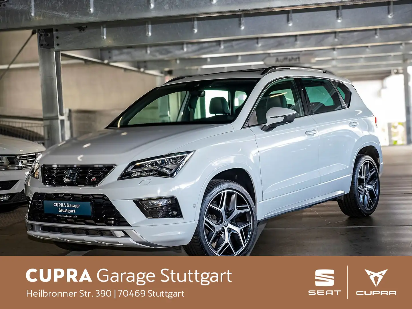 SEAT Ateca FR 4Drive OPF 2.0 TSI DSG 140 kW Weiß - 2