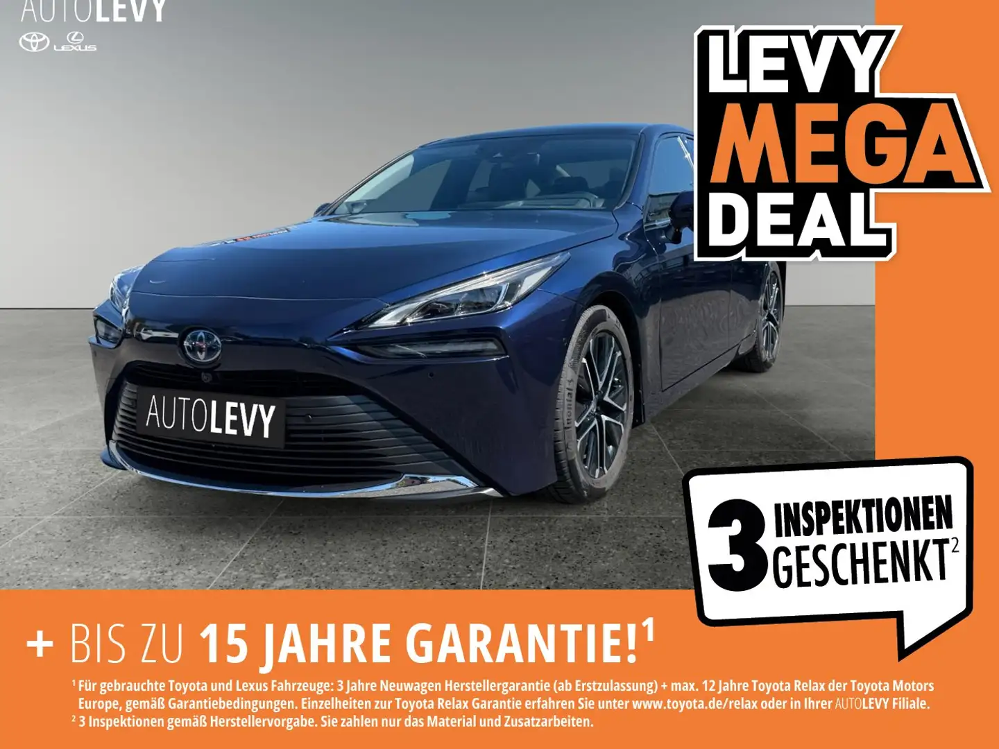 Toyota Mirai Advanced *360*PANO*JBL*LEDER*MEMORY* Blau - 1