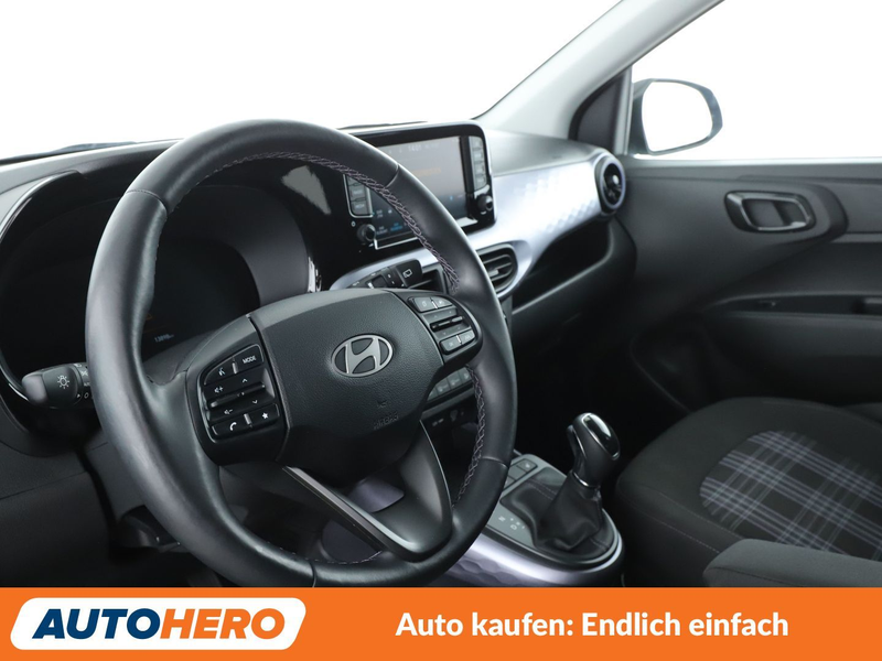 Hyundai i10 1.2 Prime Aut.*NAVI*PDC*SHZ*LHZ*ALU*KLIMA* — photo 11
