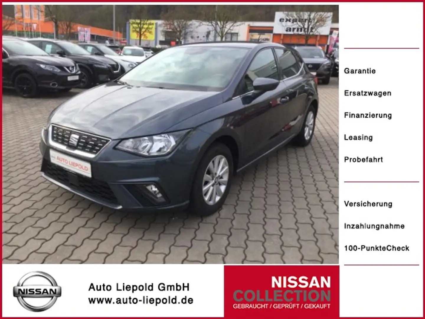 SEAT Ibiza 1.0 TSI Xcellence Gris - 1