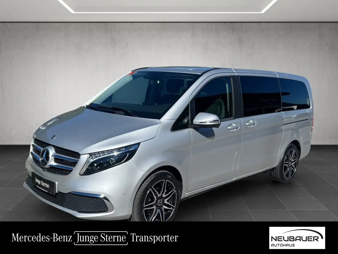 Mercedes-Benz V 250 d Avantgarde lang DAB MBUX Shz Klima Ambi Silber - 1