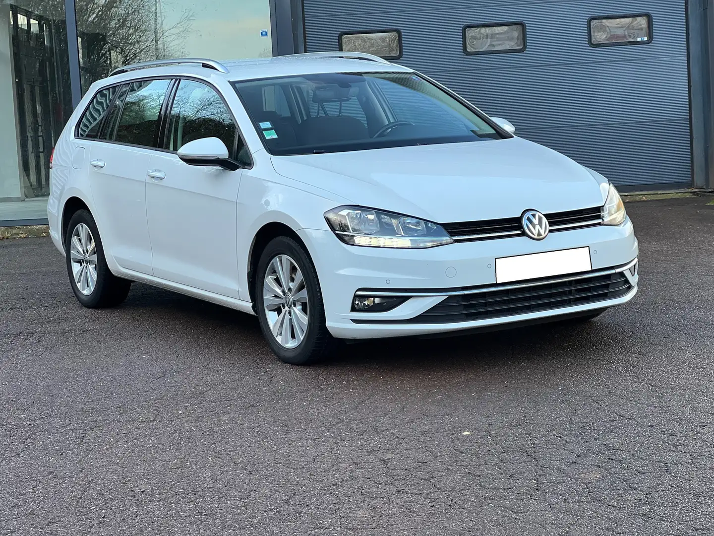 Volkswagen Golf Variant SW 1.6 TDI 115 BlueMotion  DSG7 First Edition Blanc - 1