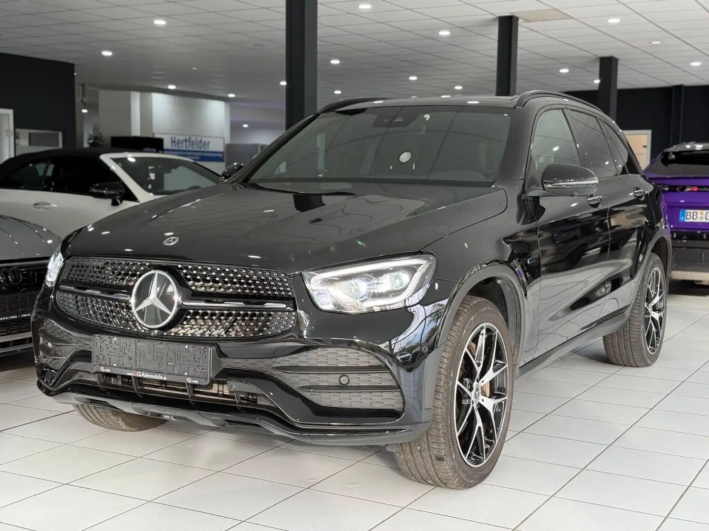 Mercedes-Benz GLC 300 de 4M*AMG*PANO*360°*MASSAGE*MBEAM*MEMORY* Noir - 1