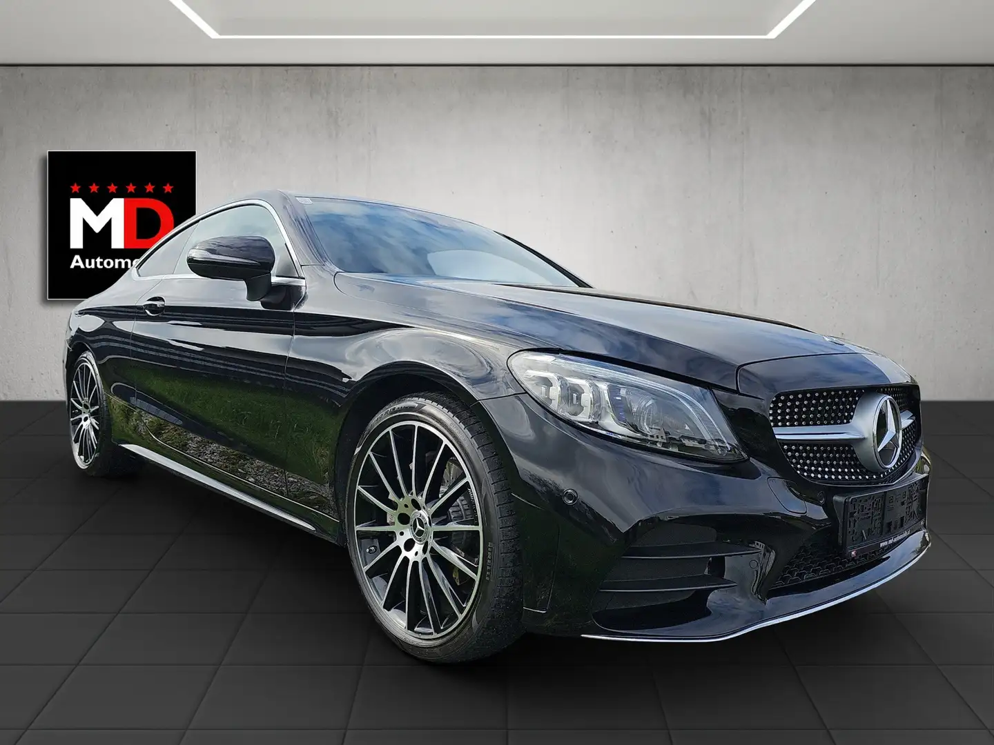 Mercedes-Benz C 200 C 200 COUPE _ AMG _ AB 120 EURO Schwarz - 1