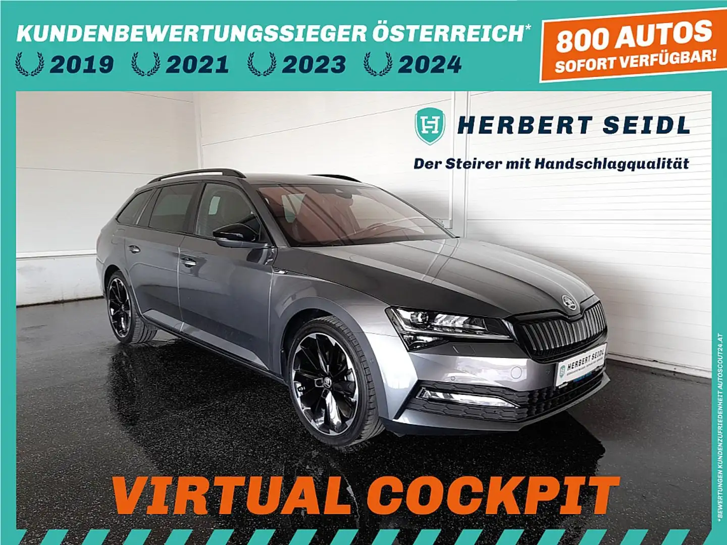 Skoda Superb Kombi SPORTLINE IV 156/218 DSG *STANDHZG / MATR... Grau - 1