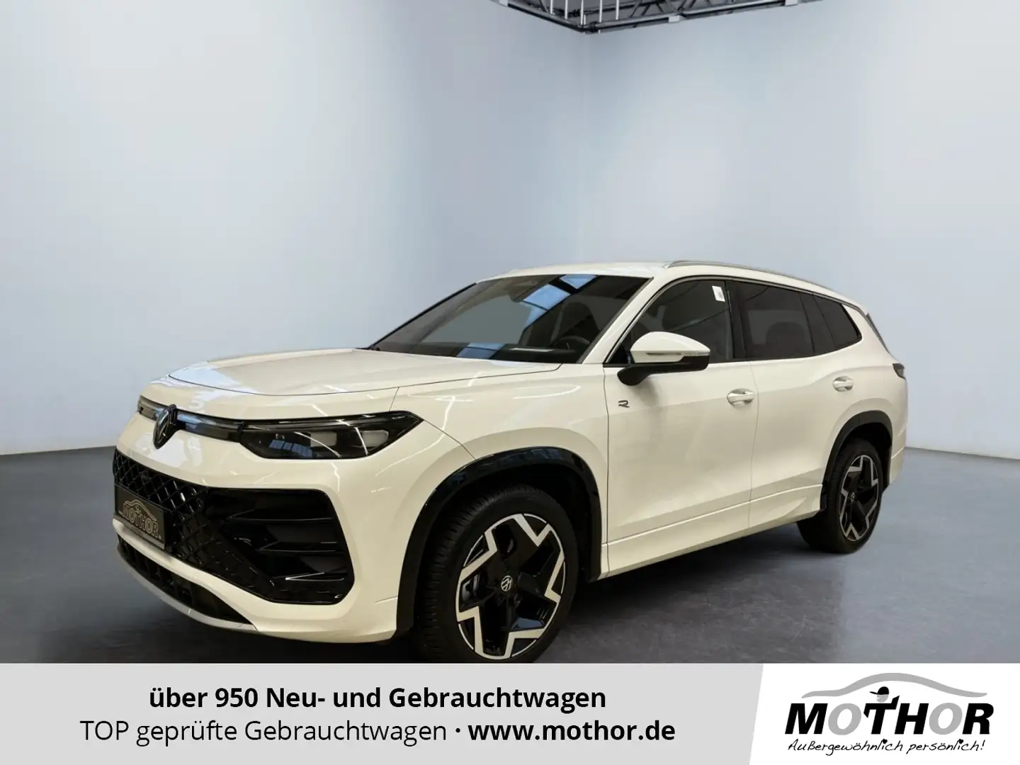 Volkswagen Tayron R-Line 2.0 TDI DSG 4Motion 360-Grad-Kamera Weiß - 1