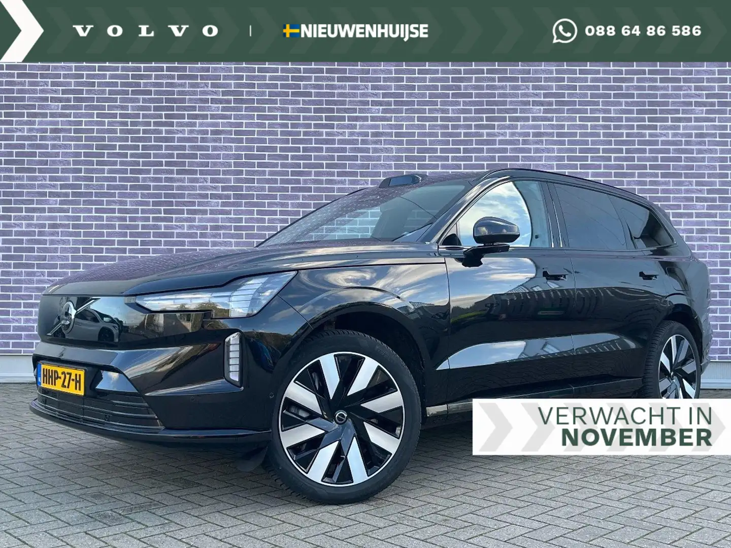 Volvo EX90 Twin Motor Plus 7p. 111 kWh | Trekhaak | Panorama Schwarz - 1
